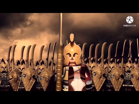 Lego The Silmarillion Clips - The Charge of The Host of Maedhros At The Battle of Unnumbered Tears