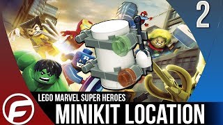 LEGO Marvel Super Heroes ALL MINIKIT LOCATIONS Time Square Off Gameplay Let