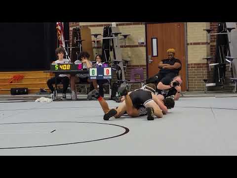 Tuck 5th of 5 matches, Varsity 144 lbs, Sophomore year