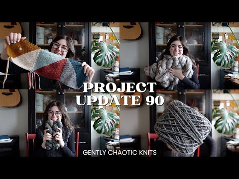 Blanket Cast-On & Knitting Woes! - Gently Chaotic Knits: Project Update 90