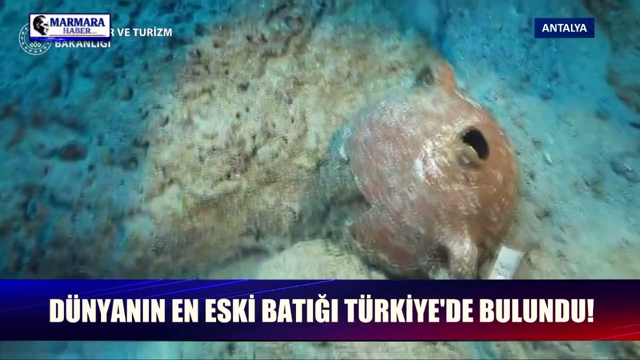 Dünyanın en eski batığı Türkiye'de bulundu! 4 bin 700 yıllık...Mısır piramitleriyle aynı döneme ait