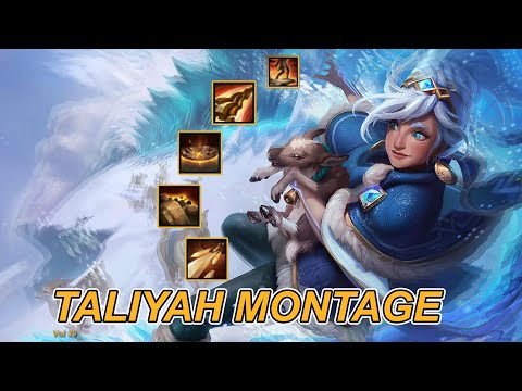 Taliyah Montage - Best Taliyah Plays - Satisfy Teamfight & Support Carry - League of Legends