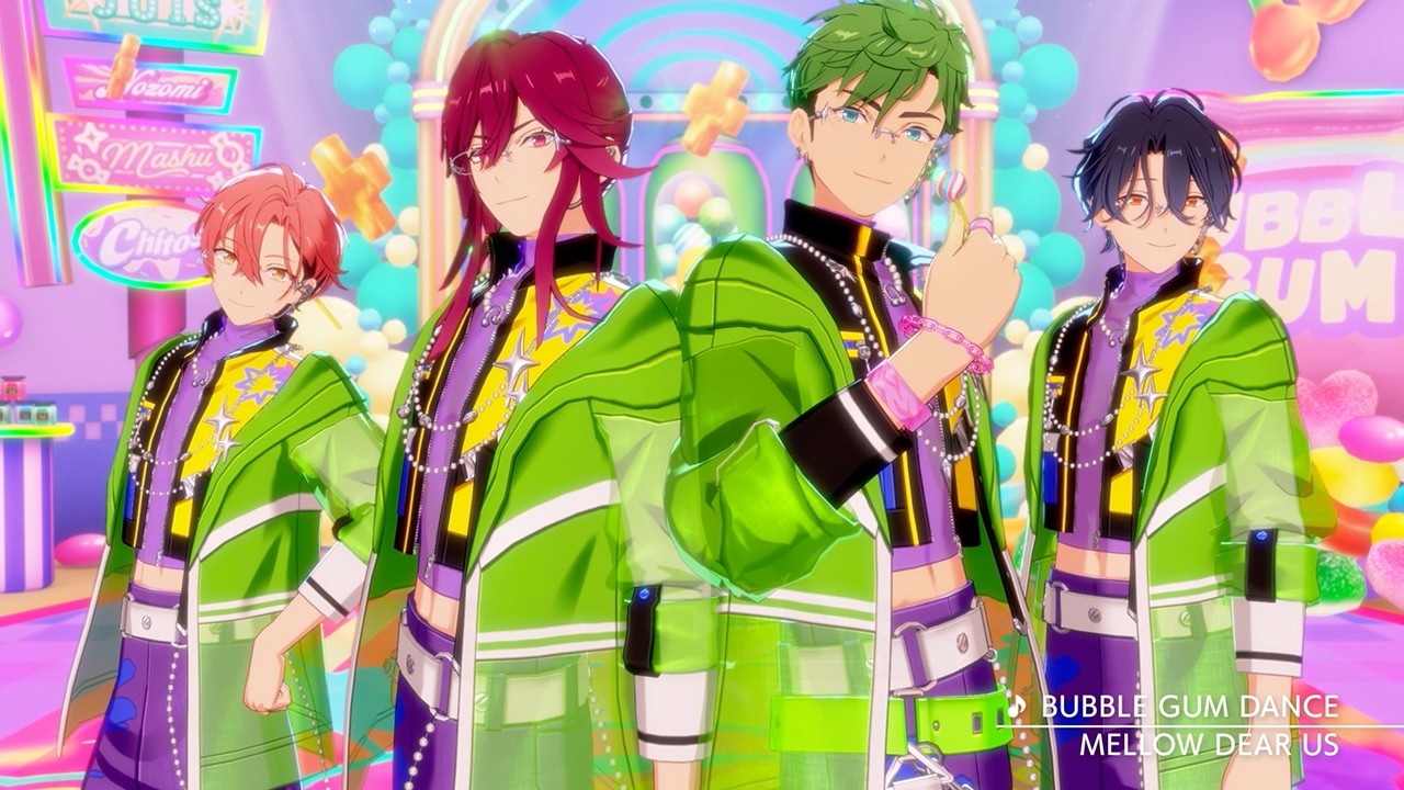 MELLOW DEAR US『BUBBLE GUM DANCE』あんさんぶるスターズ！！ Music ゲームサイズMV