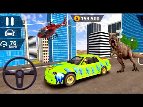 Smash Car Hit American US Car Driving Simulator #3 - Stunt Ramp - Android OIS Gameplay - 3D Games