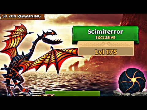 SCIMITERROR MAX LEVEL 175 TITAN MODE - New Exclusive Sword Stealer - Dragons: Rise of Berk