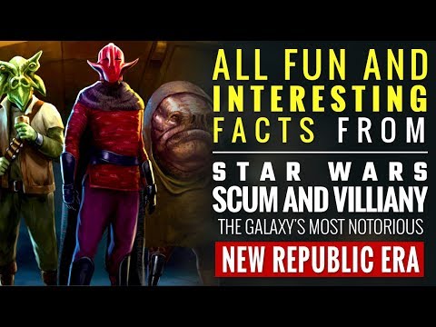 Fun & Interesting New Republic Era Facts From Star Wars: Scum and Villainy
