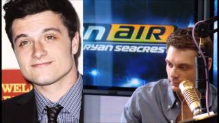 Josh Hutcherson interview on Ryan Seacrest (06/19/13)