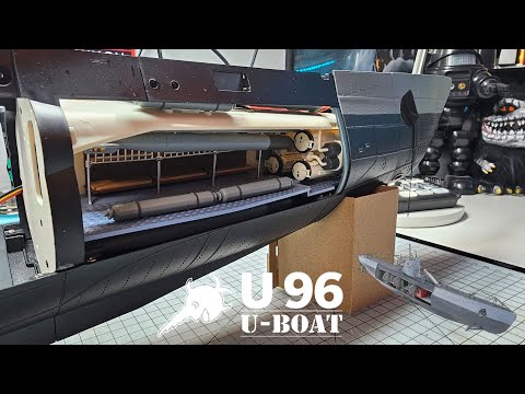 Build the 1:48 Scale U96 U-Boat - Pack 8 - Stages 29-32