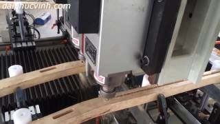 Máy làm mộng, máy khoan, chạy rãnh CNC