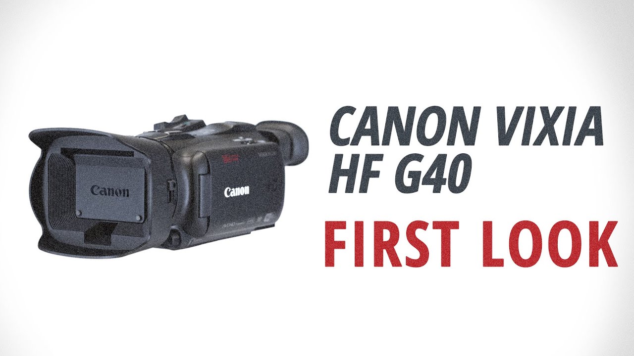 Видеокамера Canon Legria HF G40