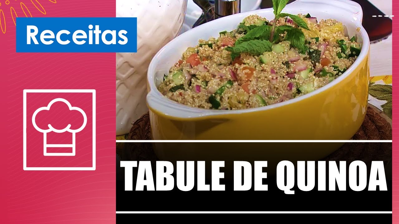 Descubra como fazer um delicioso Tabule de Quinoa com a chef Patricia Figueiredoa – 23/10/24