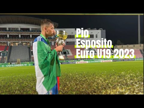 Francesco Pio Esposito - Euro U19 • Highlights, Passes, Goals & Skills 2022/23