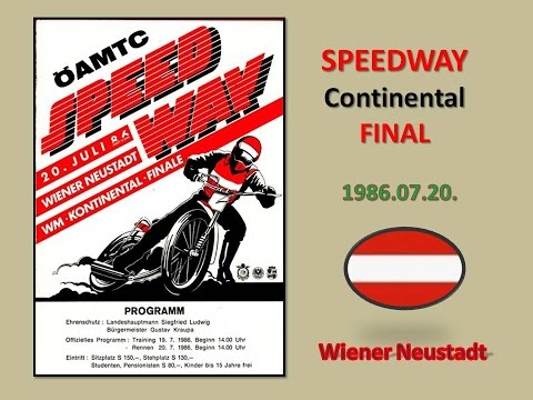 1986.07.20.Speedway Continental final-Wiener Neustadt(A)