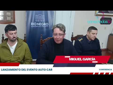 Miguel García sobre un evento automotor en las cañas