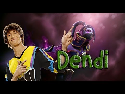 Dota GGwP | Na'Vi Dendi PLaying Templar Assassin (Highlights) Dota 2 MMR