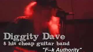GG Allin Cover - Fuck Authority - Diggity Dave and his Cheap Guitar Band