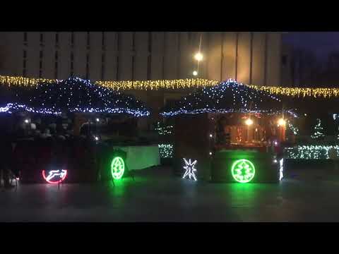 Seara de luni la Targul de Craciun din Vaslui | Video needitat