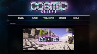 COME INSTALLARE IL COSMIC CLIENT (CosmicPvp/CosmicPrisons Client)