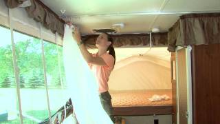 Flagstaff RV - How To Set Up High Wall Tent Trailer/ Pop Up