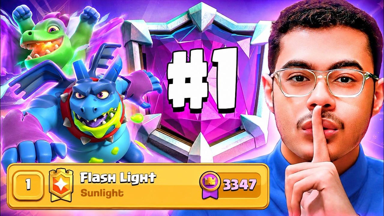 Top 1 in the world with my NEW Baby Dragon deck 🌍🐲