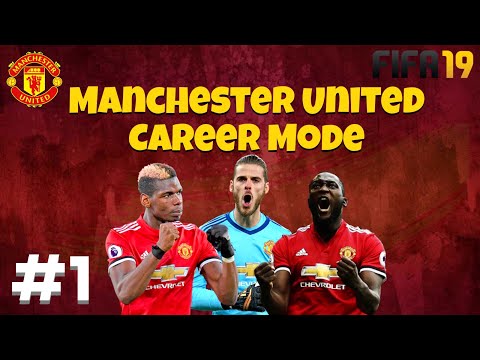 FIFA 19 Manchester United Career Mode #1 - STERLING, DE LIGT, AND PULISIC TO OLD TRAFFORD??