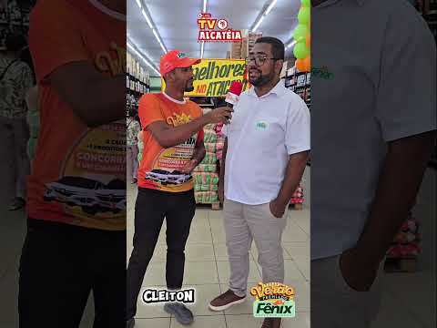 Cleiton Fernandes, Gerente do Fênix Supermercados em Sirinhaém-PE falou da expectativa do sorteio