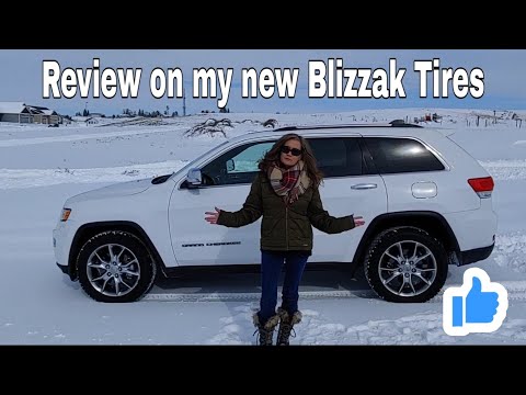 REVIEW ON MY NEW BLIZZAK TIRES  ||  BEST SNOW TIRES  ||  FIRST BIG SNOW WITH BLIZZAK TIRES #blizzak