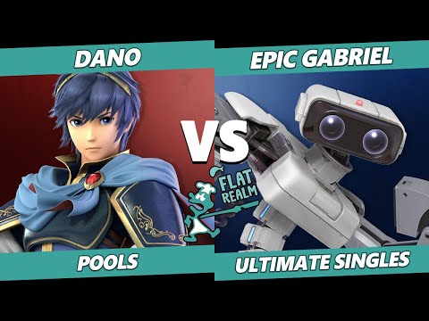 Flat Realm 8 SSBU - SF | Dano (Marth) Vs. Iluz | Epic Gabriel (ROB) Smash Ultimate Pools