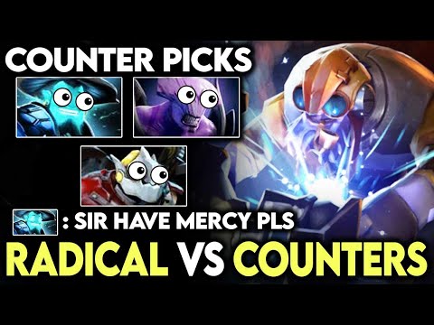 Radical Knows How To Deal With Counter Picks - 12 Finger Tinker Destroying Counters Dota 2