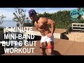 5-MINUTE MINI-BAND BUTT AND GUT COMPLEX | BJ Gaddour Glutes and Abs Workout