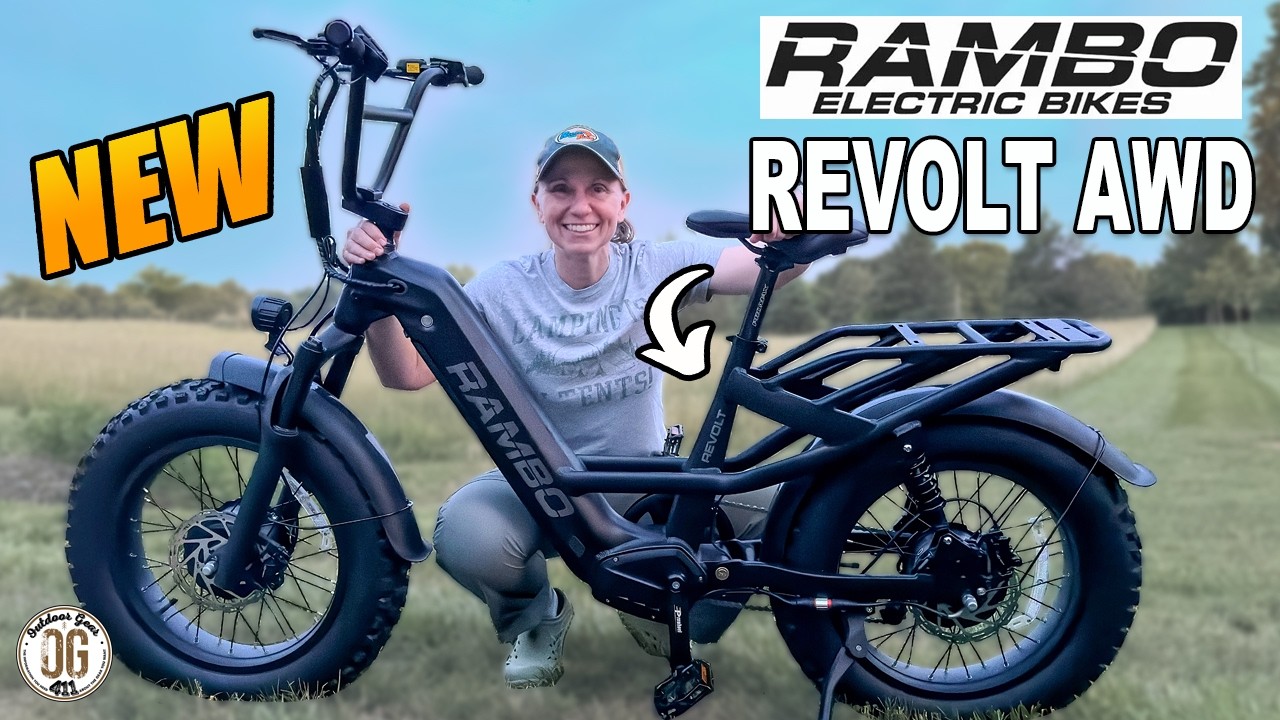 First ride review of the new Rambo Revolt AWD electric bike