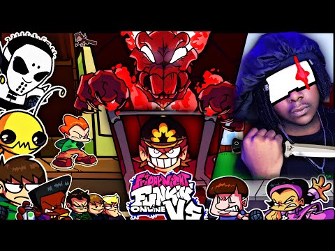 IT’S GOING CRAZY IN THIS MOD!! (Friday Night Funkin') Online VS Mod