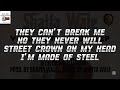 SHATTA WALE - STREET CROWN LYRICS VIDEO