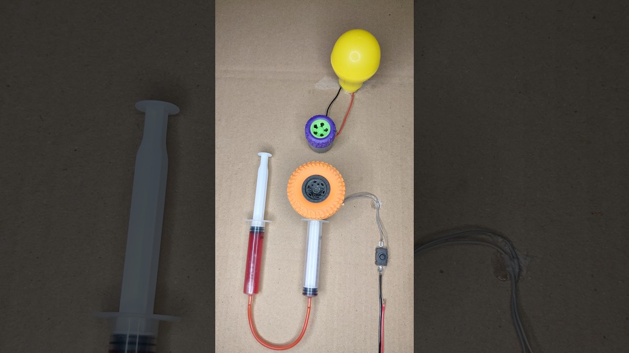 DIY Regenerative Braking System with DC Motor & Hydraulic Assist — Powering Balb Light Genretor