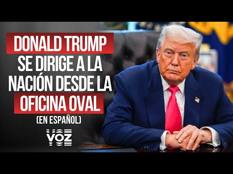 🔴 📺  EN VIVO: Donald Trump se dirige a la nación desde la Oficina Oval 3 de Diciembre  (En español)
