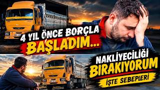 4 Yıl Önce Borçla Başladım... Bugün Nakliyeciliği BIRAKIYORUM!!! | FORD CARGO 25