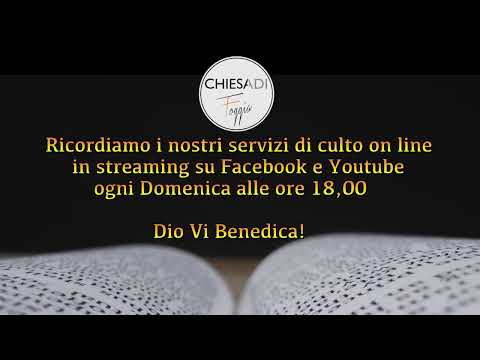 Servizio di Culto del 03 Aprile 2022
