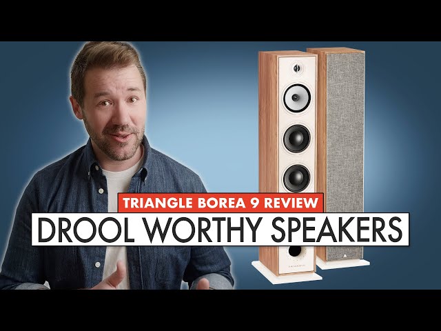 Triangle Borea BR09 Floorstanding Loudspeakers (Pair) – BLACK in Speakers in Markham / York Region