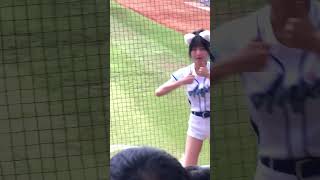 台湾チア　富邦悍將 潔米 李宗賢應援 #台湾チア #cheerleader