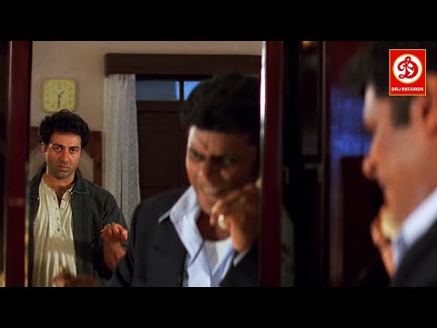 जैसे तूने मेरी बहन को मारा वैसे ही तुझे तड़पा तड़पा के मुरुगा सनी देओल रवीना टंडन ज़िद्दी मूवी