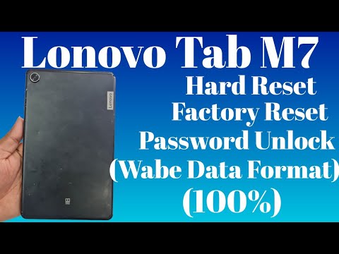 💥💥Lenovo Tab M7💥Hard Reset,Factory Reset,Password Unlock,, Wabe Data Format,💥💥