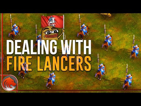 Playing vs Weird MASS Fire Lancers Chinese Play Style