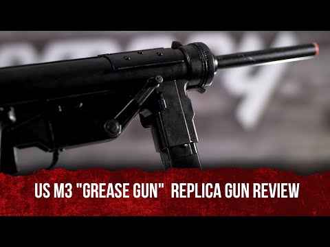 DENIX M3 US "Grease Gun" .45 Submachine Gun Non-Firing Replica Review