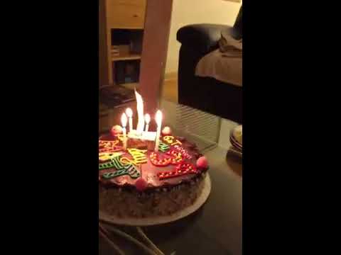 Game of Thrones themed birthday cake showing Mance Rayder burning at the stake