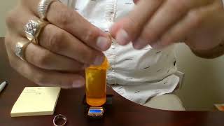 How to Determine The Purity of Karat Gold Jewelry using Water Displacement Formula AIR OVER WATER!