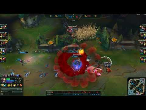 Crazy display of a unknown Ezreal mechanic