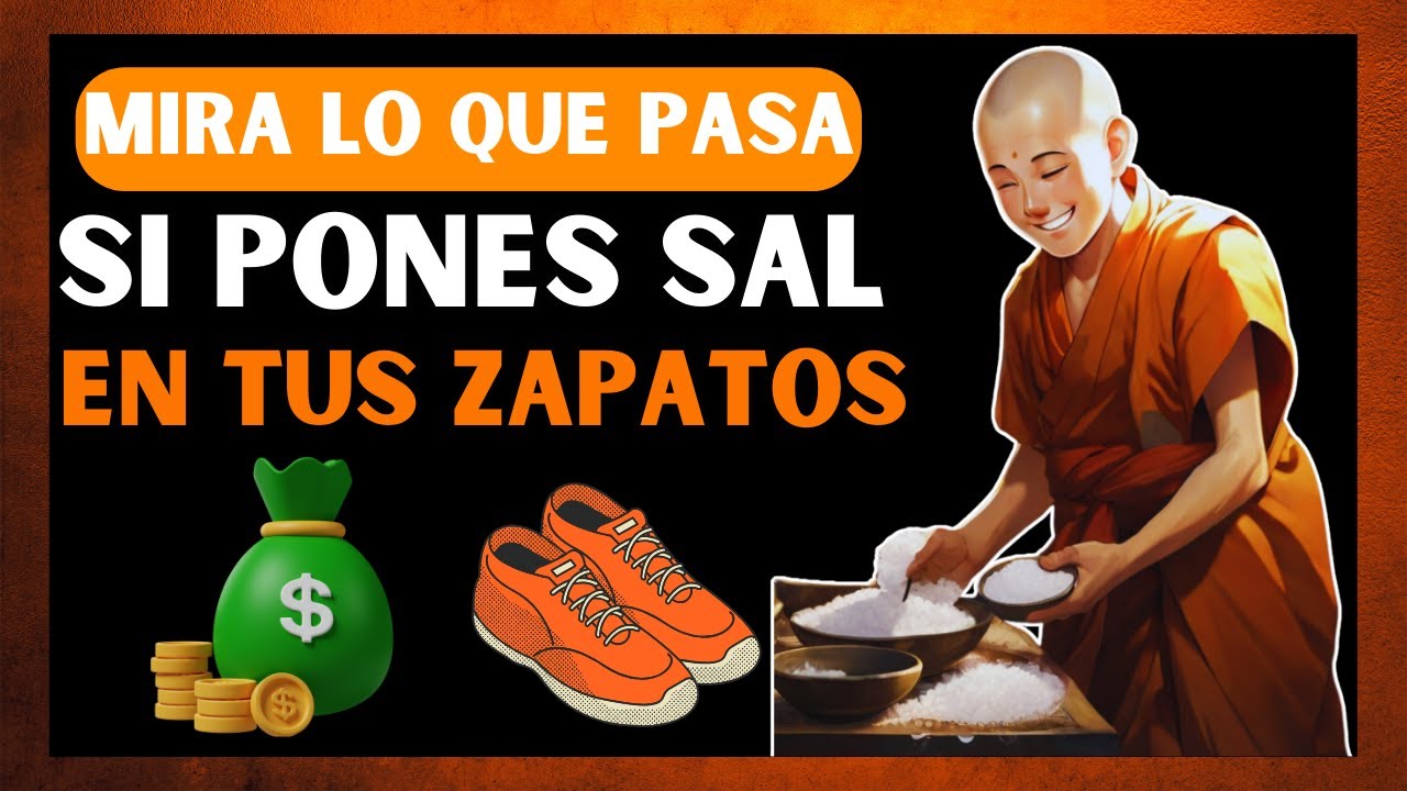 8 Cosas Asombrosas Suceden si Pones SAL EN TUS ZAPATOS😱RITUAL MILLONARIO  | 🧡💛El Monje Latino
