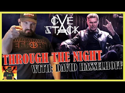 An Unexpected Beast!! | CueStack feat. David Hasselhoff - Through the Night (Music Video) | REACTION