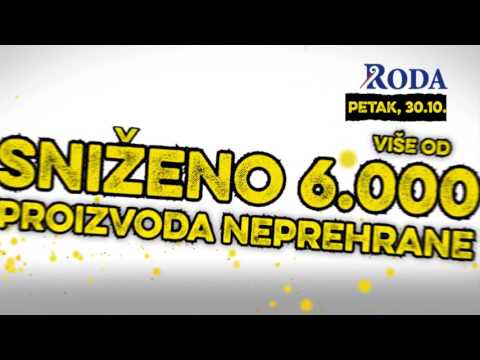 Neviđena rasprodaja u Roda Megamarketima 30.10.2015