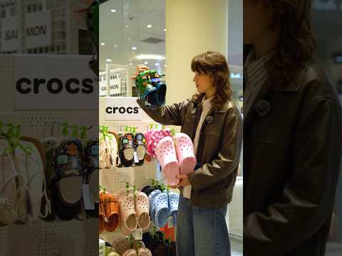 ☀️ ზაფხულის საუკეთესო ფეხსაცმელიი #crocs  #dressupgroup #ორიერთნაირი